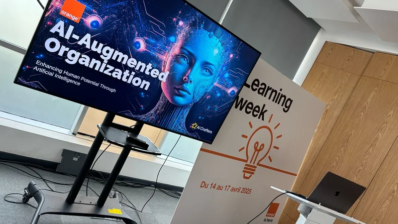 AI-Augmented Organization pendant la Learning Week d'Orange